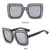 Sparkling Kids Square Sun Glasses Rhinestone Eyewear Cute Girls Shades  for Beach/Travel/Party