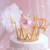 3Pcs Baby Shower Wedding Party Baking Girl Doll Cupcake Topper Cake Topper Ballet Girls