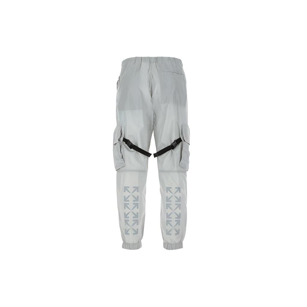 OFF WHITE Брюки-карго парашютные OMCF004R21FAB0020606