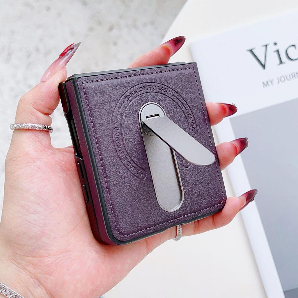 Samsung Z Flip7 Armor Shield Вращающаяся подставка Магнитный чехол