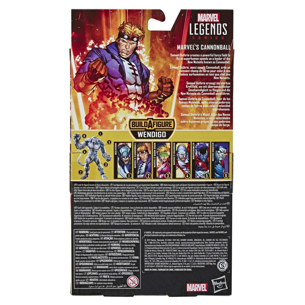 Hasbro Marvel Legends Фигурка Колдун E6113 Оригинальная X-Men X-Force 6-дюймовая