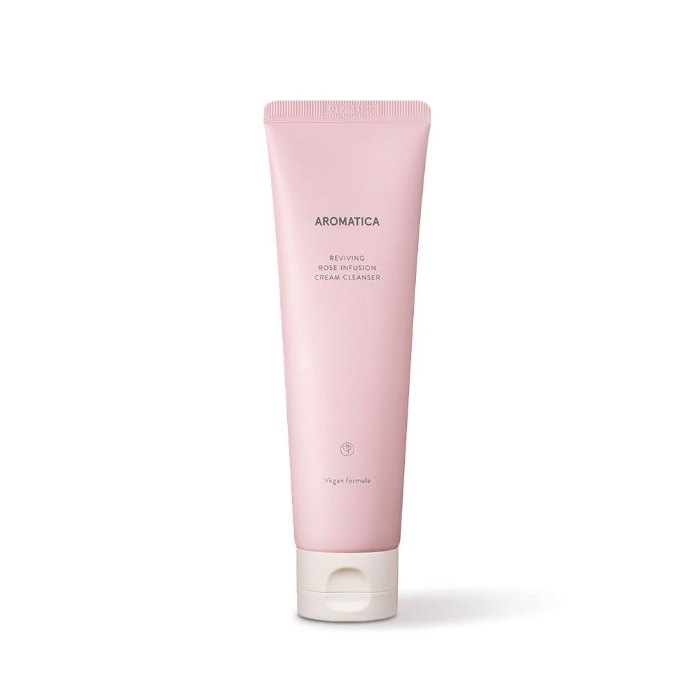 AROMATICA Reviving Rose Infusion Cream Cleanser, 145ml, 1 Unit