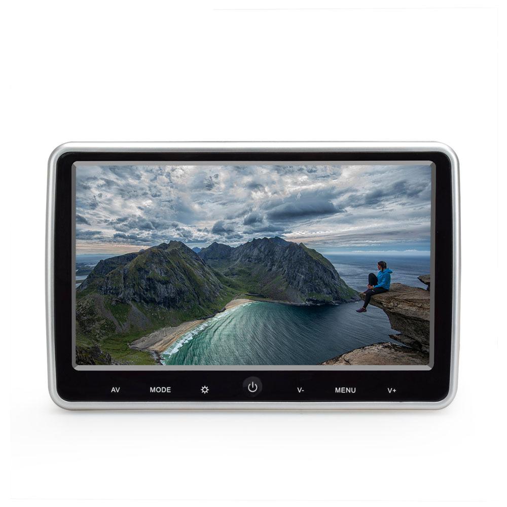 Ультратонкий ЖК-дисплей 10,1-дюймовый автомобильный монитор для подголовника AV-плеер Mirror Link FHD1080P Видеоэкран с USB/SD Мультимедиа