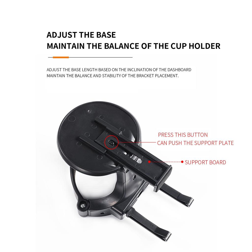 Многофункциональный фиксированный кронштейн для автомобильного держателя для стакана с водой