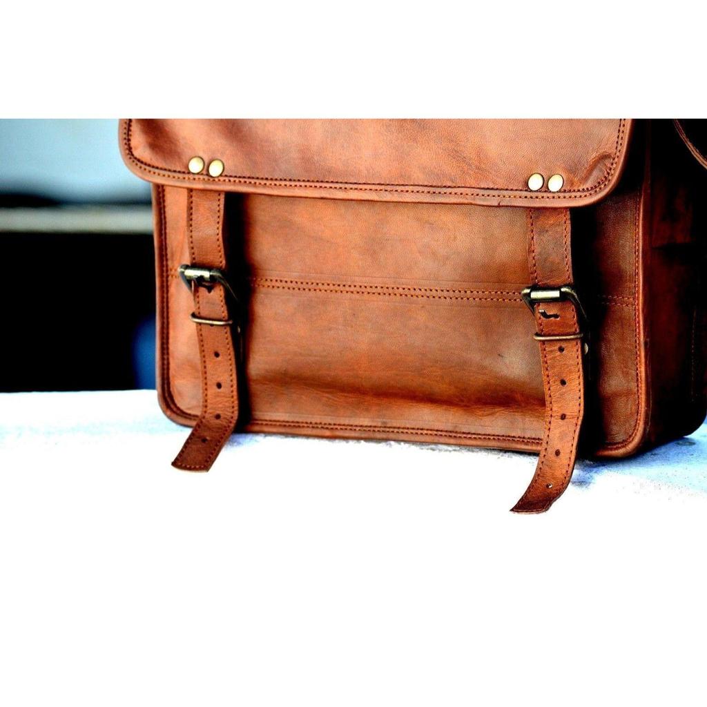 Новый 13-дюймовый винтажный портфель-портфель из мягкой кожи сумка-мессенджер для ноутбука сумка через плечо