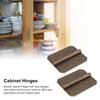 2pcs Vintage Furniture Hinges Bronze Finish Cabinet Hinges Butt Hinges  Furniture Cupboard