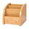 Pencil Holder Pen Cup Wood Large Capacity Desktop Storage Organizer Decoration for Home Classroom