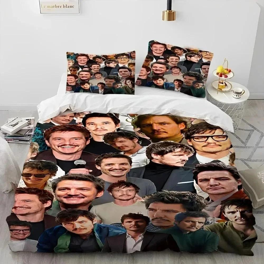 Роскошный Новый 3D Принт Хосе Педро Бальмаседа Паскаль Фото Постельное Белье Набор Пододеяльник Комплект Постельного Белья Покрывало Наволочка Королева Мальчики Взрослый