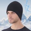 Polar Fleece Running Winter Sport Cap Warmer Outdoor Warm Hat Winter Running Hats  Cycling