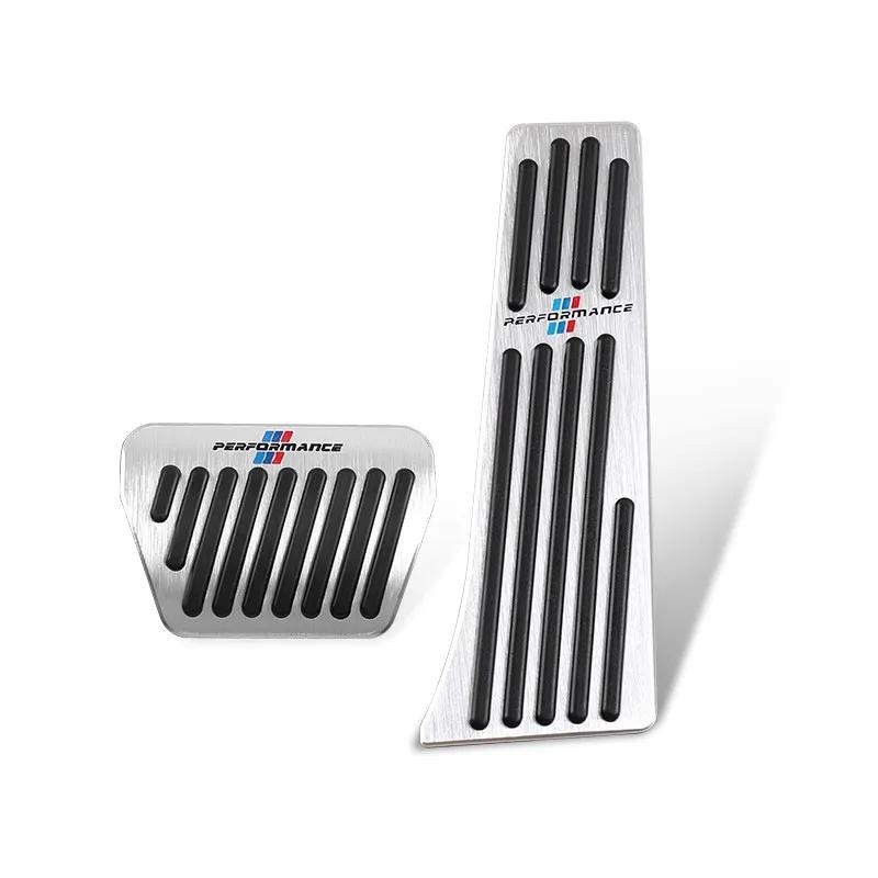 Car Accessories Pedals For Bmw E90 E91 E92 E93 F06 F07 F11 F15 F20 F30 F31 F32 F48 G05 G20 F35 3d Accelerator Brake Pads M logo UG6