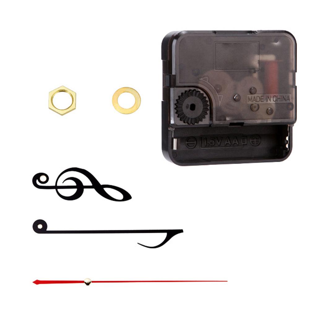 Детали для ремонта часов своими руками, бесшумные кварцевые механизмы, наборы с вилкообразными стрелками, простая установка для домашнего офиса и общественных мест