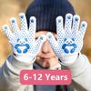 1/2/4Pairs Polyester Cotton Kids Gardening Gloves Hand Protection Mittens  Household Cleaning