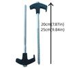 10pcs Heavy Duty Camping Stakes 8 Inch Ground Stakes Fixed Tent Peg Tent Stakes  Trampoline