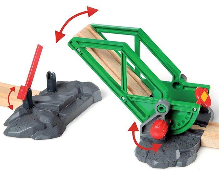 Circuit d'activités portuaires en bois brio - coffret complet 16 pièces - ravensburger - dès 3 ans