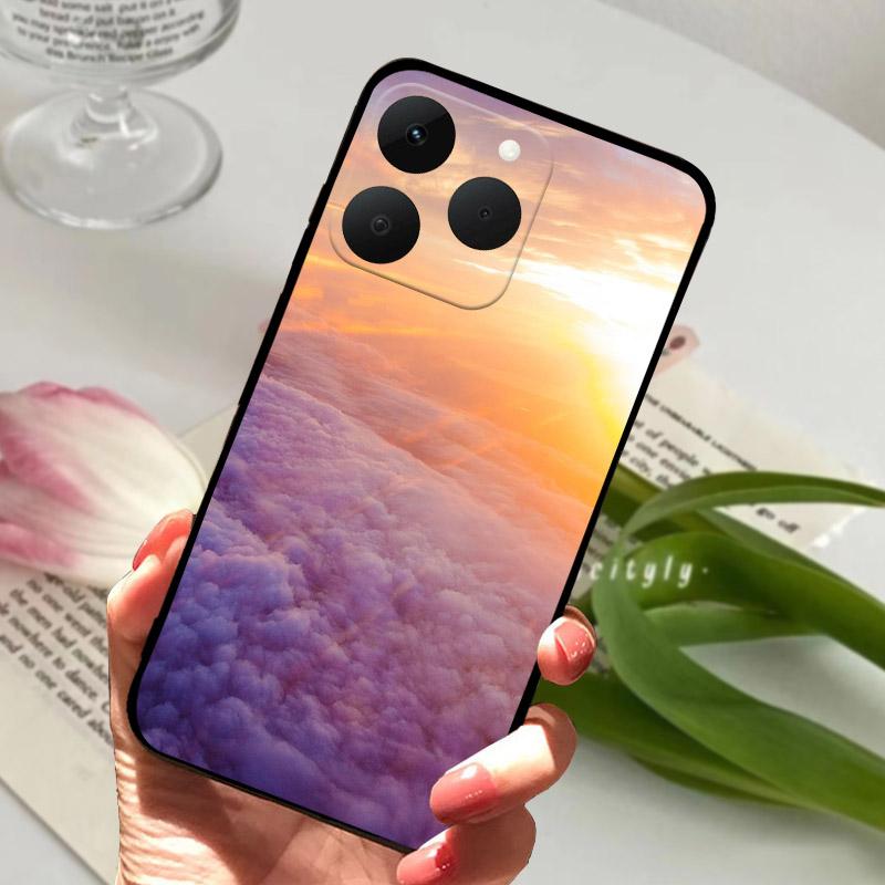 Для Realme 15T 5G Чехол Роскошный Модный Ударопрочный Силиконовый Мягкий ТПУ Чехол для Телефона Для Realme 15 T Realme15T RMX5111 RMX5112 Бампер