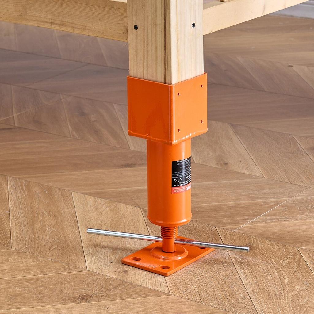 Adjustable Shore Lift Stand Floor Roof Beam 4"x4" House Leveling Jack Post