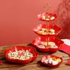 Multi-Layer Fruit Plate, Living Room, Household Afternoon Tea, Cake, Snack Placement Plate, High-Value Ornament, Dessert Rack