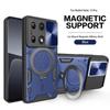 Противоударный магнитный чехол для Redmi Note 13 Pro Plus 5G 4G 13C POCO X6 Pro 5G M6 Pro4G, кольцо-подставка для объектива камеры, защитная крышка