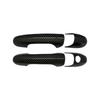 Car Decoration Door Handle Cover For Fiat 500 Abarth 595 595C 695 2008- Car Exterior Styling Upgrade Modify A Car