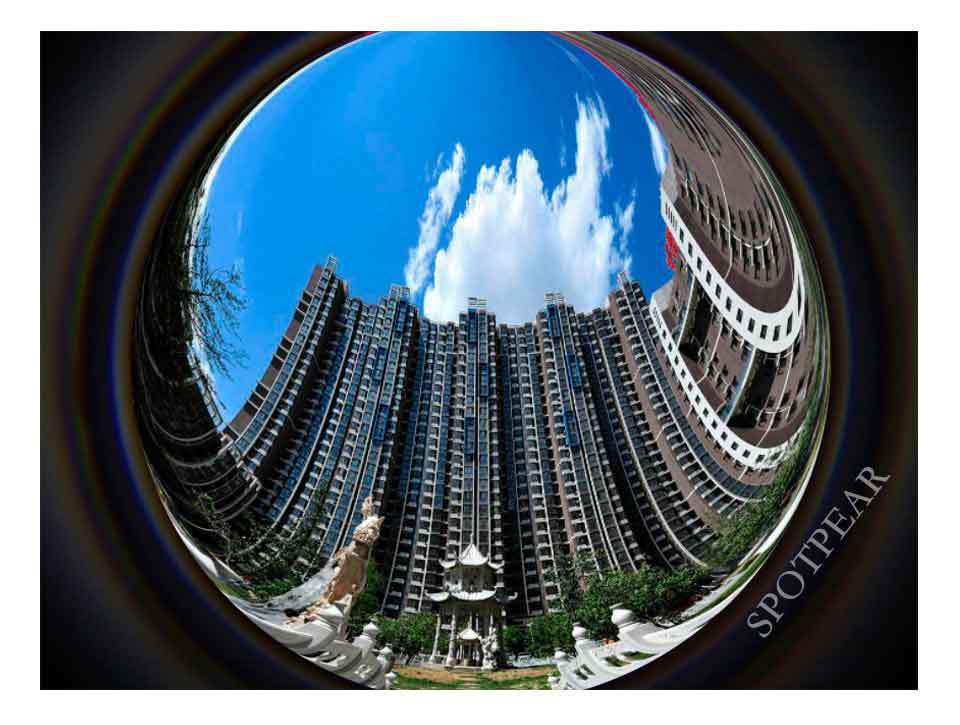 Raspberry Pi 12.3MP IMX378 190° HD Fisheye камера