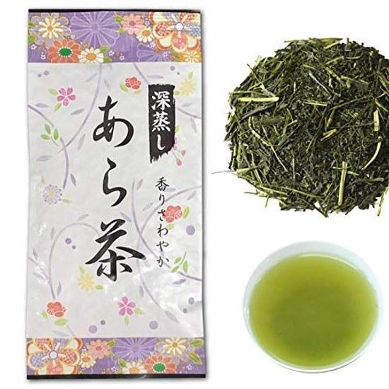 Shizuoka Kakegawa Tea Deep Steamed Ara Kabuse Saji Motoseicha Sencha Green Leaves Kyusu Use Japanese 3 Bottle Set (80g3)
