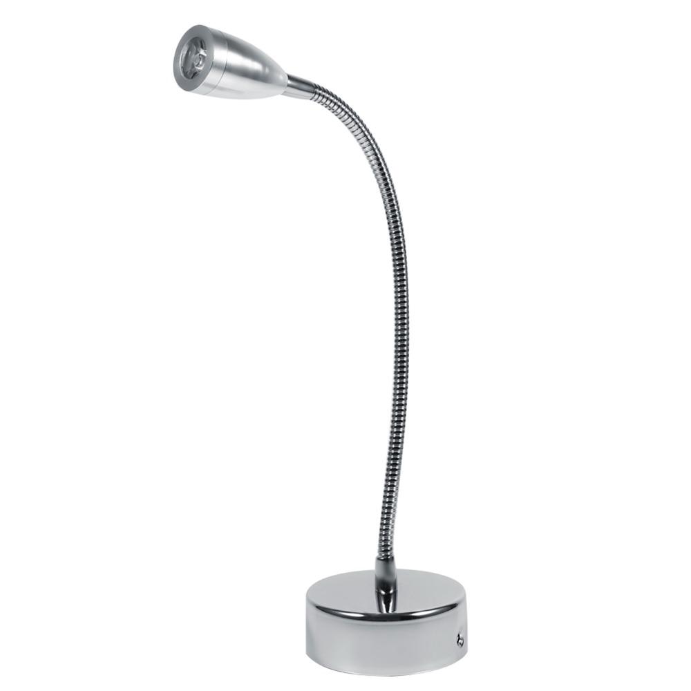 Silver LED Wall Lamp AC85-265V Sconce Energy Saving Wall Light Living Room