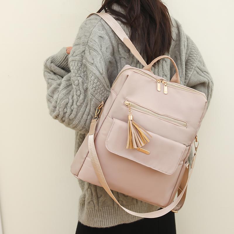 Женский рюкзак Oxford, большая вместимость, двухцелевая женская сумка через плечо, рюкзак