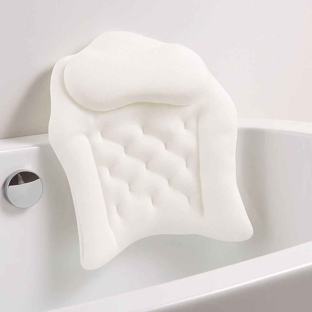 Нескользящая подушка для ванной комнаты Дышащая подушка для спа-ванны Эргономичная подушка для ванны Ванна