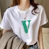 Tulip Short-sleeved T-shirt Women's Design Sense Niche 2025 New Summer Loose Cotton Thin Top Ins Tide