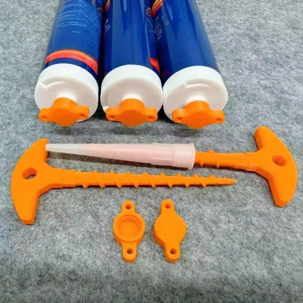 3D Printing Glass Glue Sealing Cap Prevents Drying Sealant Cover New Sealant Nozzle Dredge  Home
