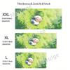 Kawaii Anime Panda Mouse Pad Large Computer Office Game Table Mats XXL Rubber Antislip Gaming Keyboard Mousepads Long Desk Pads