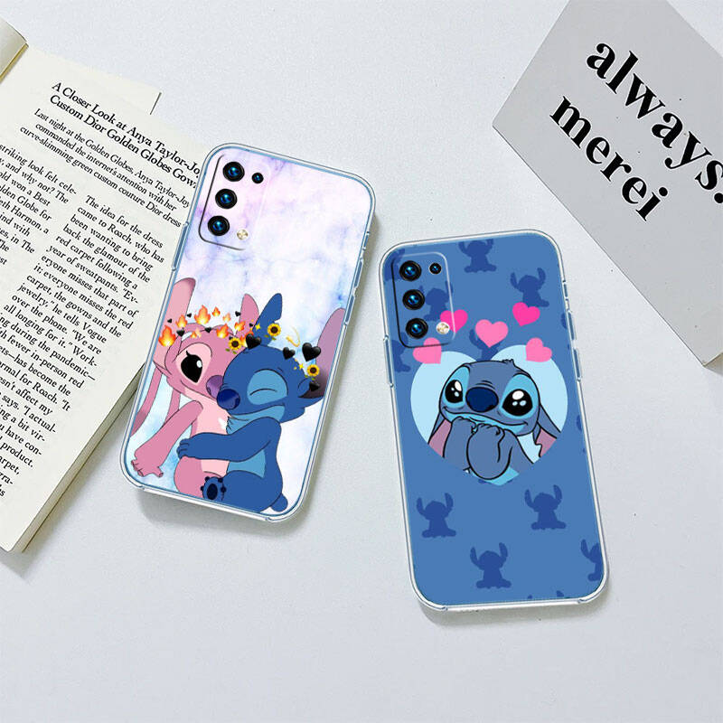 Мультяшный чехол Stitch для Motorola E7 G6 G7 G8 G9 Plus Power Play G10 G20 G04 E30 E40 E22 E20 E13 E15 G22 G23 G05 G75 G35 G55
