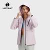 Женская мягкаяshell куртка HOTSUIT для активного отдыха с капюшоном