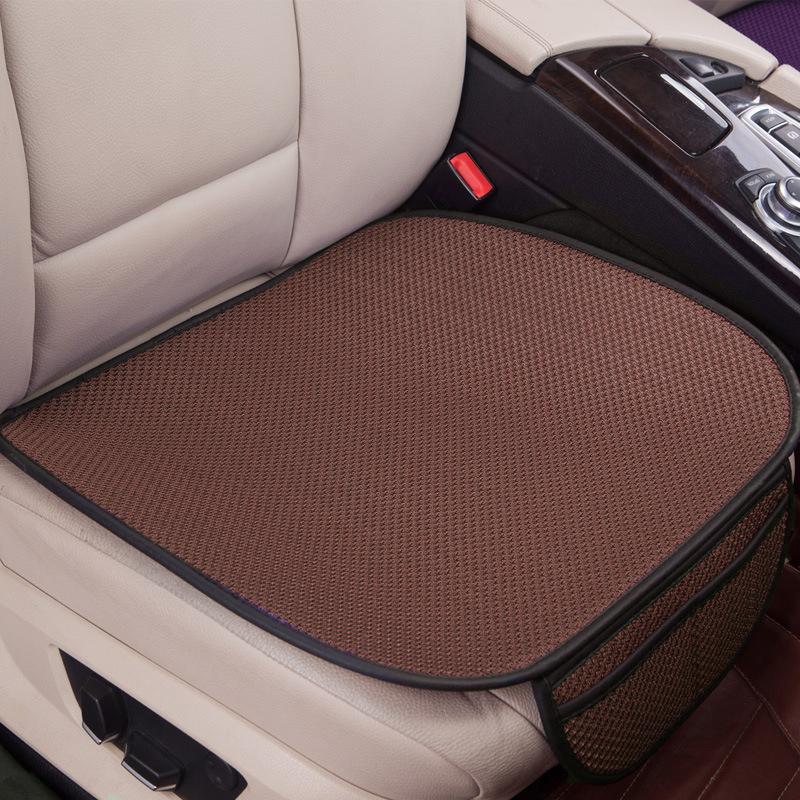 Comfort Breathable Car Seat Cover Ice Silk Four Seasons Car Seat Cushion Protector Front Cushion Fit for Most Cars