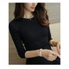 Women Sweater High Elastic Solid Turtleneck  Fashion Sweater Women Slim Sexy Hight Bottoming Knitted Pullovers