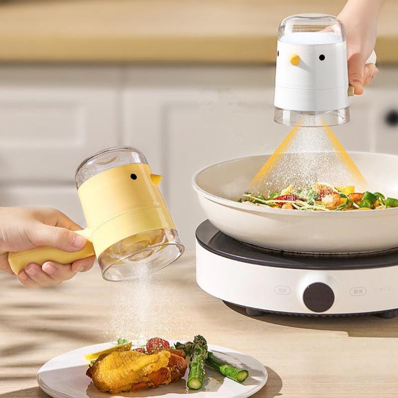 Креативный дизайн птицы, количественная банка для соли, бутылка для приправ, бытовая дозирующая банка для соли, банка для приправ, герметичная приправа