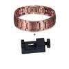 Ikuinen Magnetic Bracelet Pure Copper Men's Hand Bracelets 15mm Germanium Bracelet Male Balance