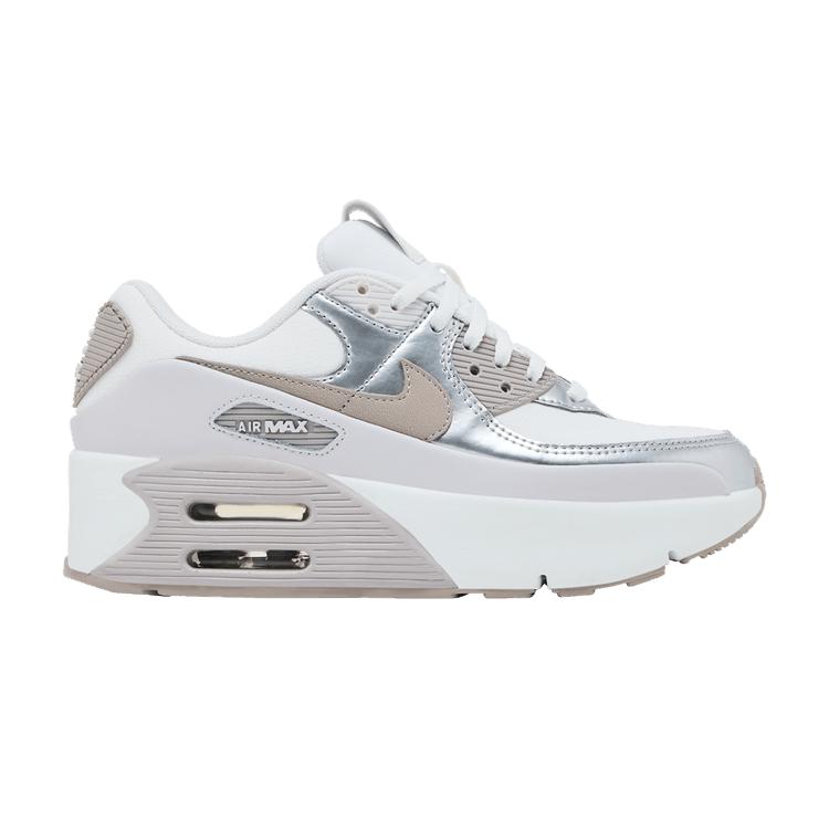 Nike Air Max 90 LV8 Summit White Vast Grey Metallic Platinum College G