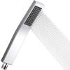 Современная квадратная душевая головка с высоким расходом воды, универсальный ручной душ