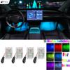 Для Tesla Model 3 Model YSX LED Footwell Light 18 Modes Car Seat Lamp Atmosphere Light Decorative Lamp Interior Accessories
