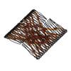 Fashion Woman Double Clip DIY Elastic Headband Bun Hair Combs Beads Comb Metal Hairpins