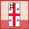 Georgia Grunge Flag Case For Samsung Galaxy M31 M21 M13 M33 M53 M15 M35 M55 M16 M36 M56 M12 M32 M52 M14 M34 M54