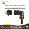 US Standard 5015 Aviation Plug, 2-19 Core, 3106 Socket & 3102 Pin Connector