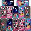 Чехол для телефона Samsung Galaxy S25 S24 S23 iPhone 16 15 Xiaomi Redmi Note 14 13 12 16E X 11 Pro Max OPPO Moto Huawei A4 аниме Микки Маус Минни Чехол