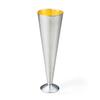 Nousaku Champagne Glass Large Gold 190cc 501345 - - Leaf, Approx. (Tin)