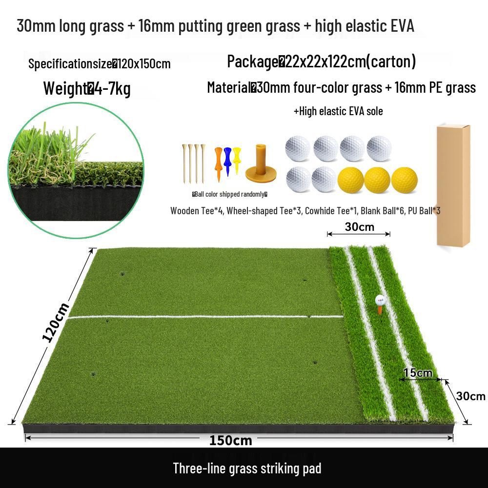 Outdoor Golf Swing Practice Mat for Training
