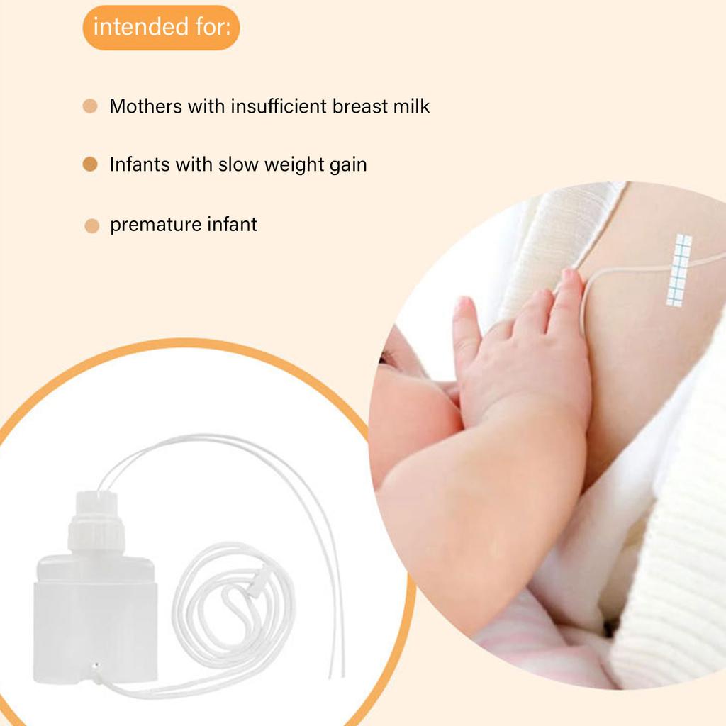 Infant Feeding Assistant for New Parents Gentle Silicone Nursing Tool Lactation Aid Adjustable Suction Nursing Assistant