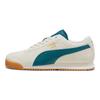 Puma Кроссовки Roma Suede Alpine Snow Cold Green Unisex, кремовая резинка 398635-02