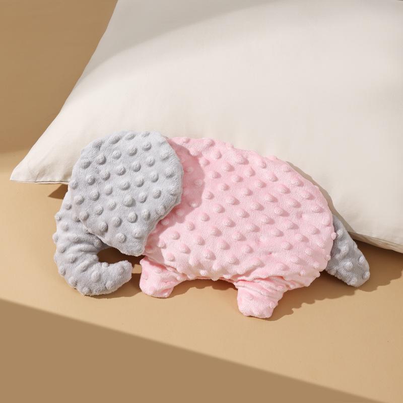 Двусторонняя успокаивающая подушка для сна младенца - Cartoon Crystal Velvet