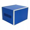 Blue Metal Housing For Devices 110X250X190Mm